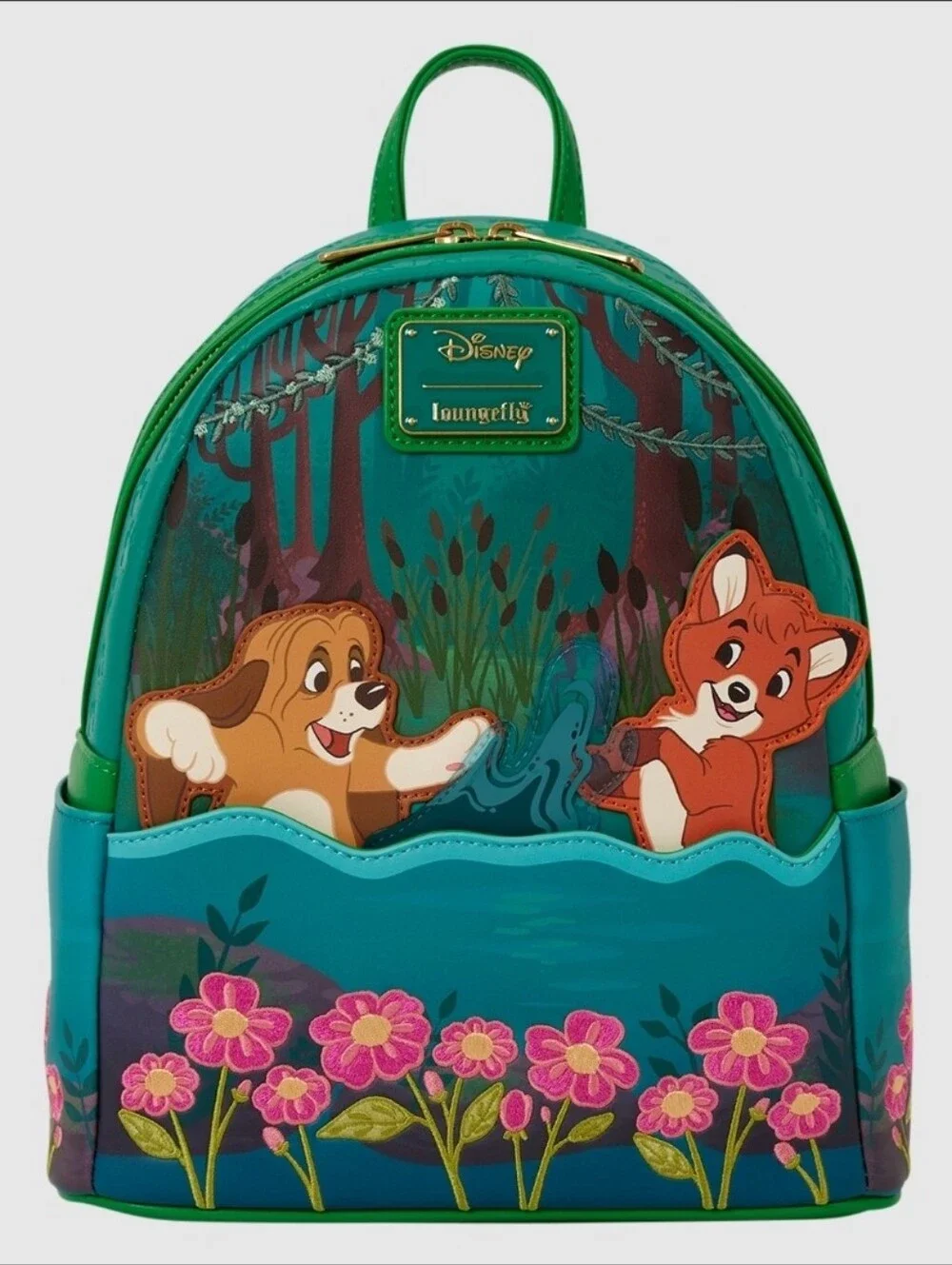 Loungefly Disney The Fox and the Hound Mini Backpack NWT